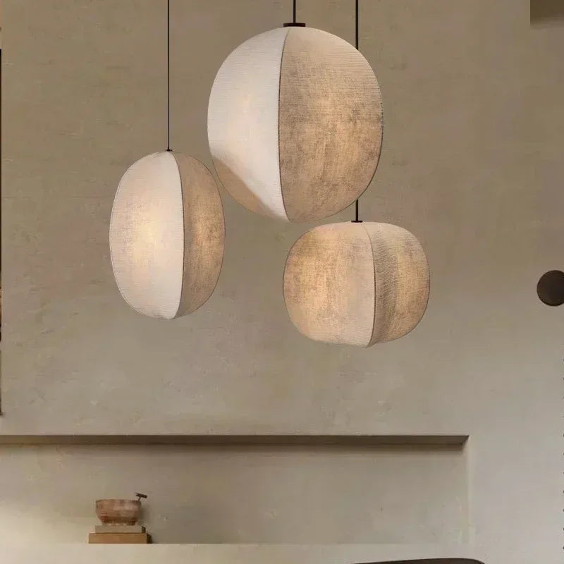 Minimalist Wabi Sabi Nordic Pendant Light for Dining Room and Bar