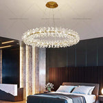 Crystal Chandelier for Living and Dining Room High-End Elegant Bedroom Lighting