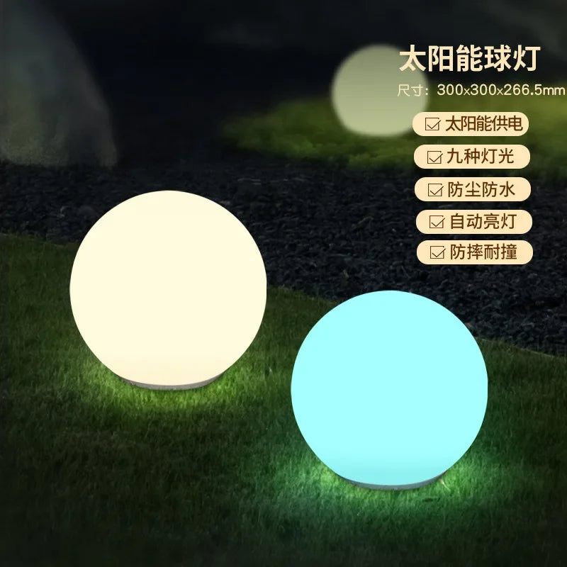 Solar Stone Light: Waterproof LED Lamp for Outdoor Patio, Yard, Garden, Lawn