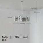 Modern LED Chandelier for Living & Dining Room.