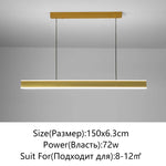 Minimalist LED Chandelier for Home Villa Living Room Bedroom Dining Study Lighting