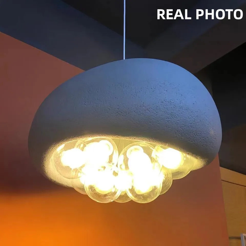 Nordic G9 LED Pendant Lights with HDPS Glass Shades for Dining Room