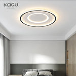 Modern Black & White LED Ceiling Chandelier for Home Decoration