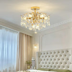 Crystal Chandelier: Luxury French Retro Charm, Modern & Romantic Lighting