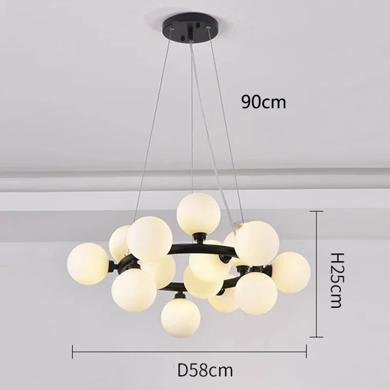 Modern LED Pendant Light Chandeliers for Living Room Dining Room Home Decor