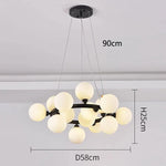 Modern LED Pendant Light Chandeliers for Living Room Dining Room Home Decor
