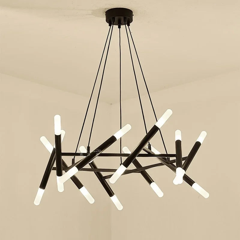 Modern Metal LED Pendant Chandelier Home Decor Art Fixture