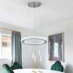 Crystal LED Pendant Chandelier for Home Décor - Modern Art Fixture