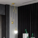 Modern LED E14 Pendant Chandelier for Dining Living Room Creative Black Gold Lighting Fixtures