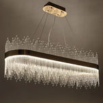 Modern Luxury Glass LED Pendant Light Chandelier