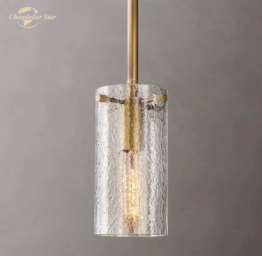 Modern Glass LED Chandelier Charleroi Pendant Light for Kitchen Bedroom Dining Room