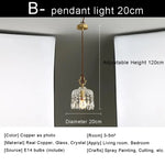 Luxure Crystal Chandelier: Modern Copper Ceiling LED Light Fixture for Living Room