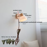 White Glass LED Wall Sconce Modern Nordic Home Decor Light