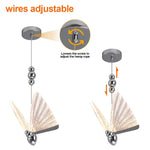 Butterfly LED Chandelier Pendant Light for Modern Living and Dining Spaces