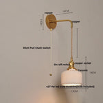 Walnut Wood LED Wall Sconce - Modern Nordic Stair Light Fixture