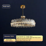 Crystal Chandelier: Modern Luxury for Living Room, Dining Room, Bedroom