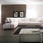 Modern Black Floor Lamp for Living Room & Bedroom Lighting