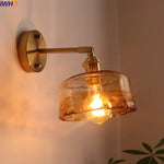 Modern Copper Glass LED Wall Light for Home Decor & Restaurant