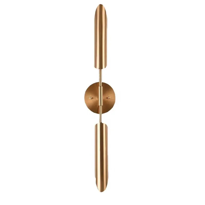 Golden Luxury Wall Light for Elegant American Style Interior