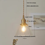 Afralia White Glass LED Pendant Lights with Walnut Wood Details