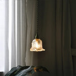 Copper Glass LED Pendant Lamp: Modern Nordic Kitchen Dining Room Lighting
