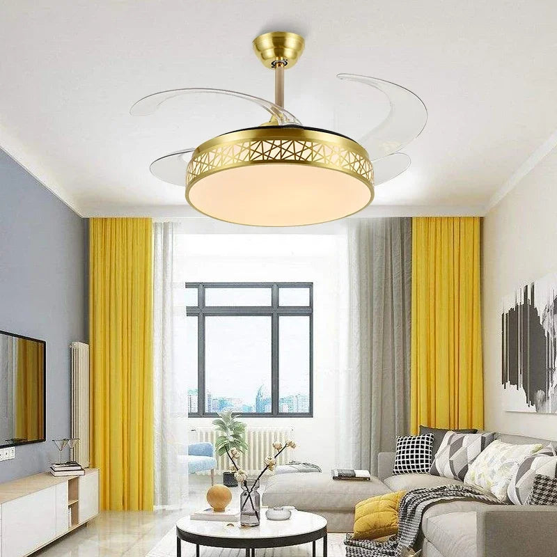 Ceiling Fan with LED Lights and Remote Control, Wholesale Factory Fan Covers