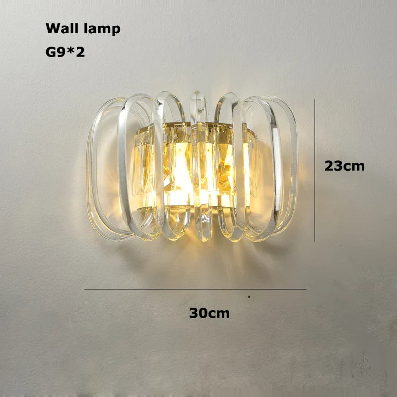 Gold LED Chandelier 2025 New Trend for Living Room
