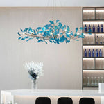 Gingko Leaf Chandelier: Modern Luxury Art Decor for Home, Restaurant & Bar