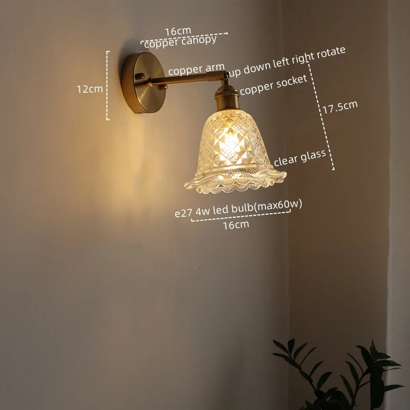 LED Wall Lamps: Nordic Modern Design with Pull Chain Switch for Bedroom, Restaurant, Bathroom