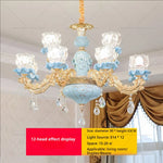 Modern Crystal Chandelier for Living Room Dining French Luxury Bedroom