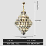Designer LED Crystal Chandelier for Luxury Villas, Hotels & Restaurants