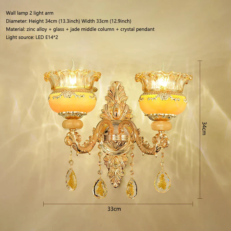 Luxury Jade Crystal Chandelier for Elegant Living Spaces