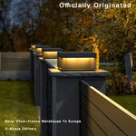 LED Pillar Top Courtyard Light - Waterproof Outdoor Street Fence Cap Post Light