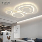 White LED Ceiling Lamp for Modern Living Room Bedroom Kitchen Décor