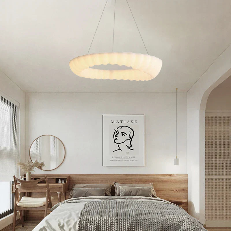 Modern Luster Chandelier with Backlight Effect for Living Room, Bedroom, Dining Room