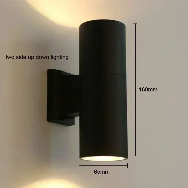 LED Outdoor Wall Lamp Waterproof Porch Light
