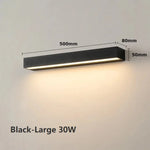 Outdoor Waterproof LED Wall Lights for Balcony Patio Garden Porch, Aluminum, 12W 18W 30W