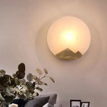 Nordic Copper Marble Wall Lamp: Minimalist, Creative, and Elegant for Bedroom, Living Room