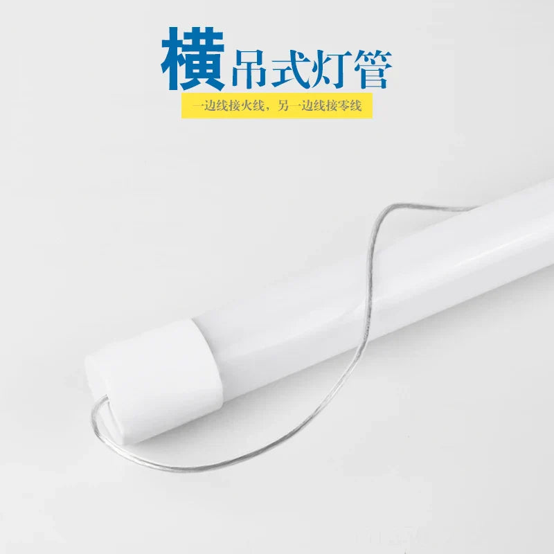 Waterproof LED Tube Pendant Light Fixture for Industrial Outdoor Decor
