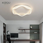 Modern Round LED Ceiling Lamp with Remote Control for Indoor Lighting