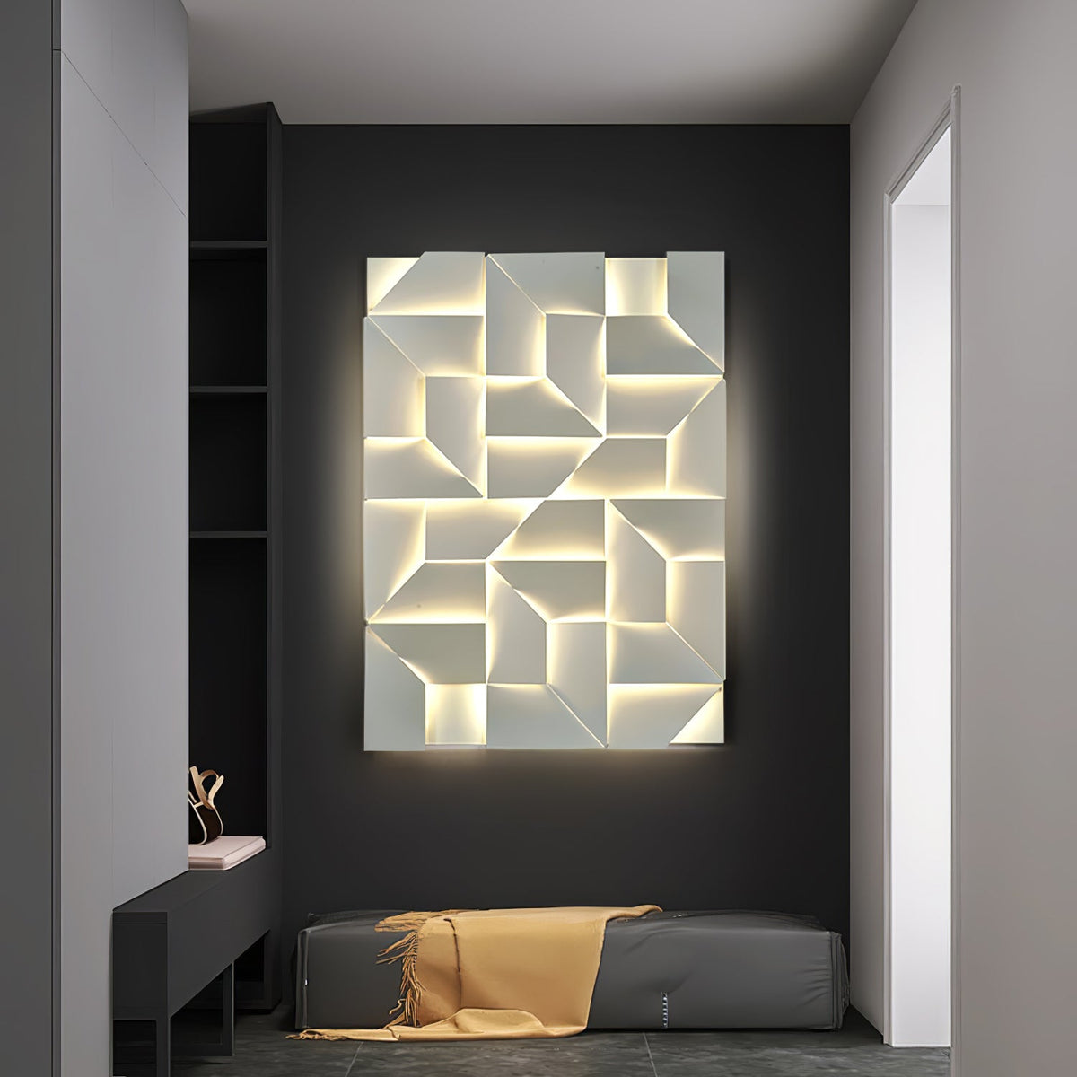 Shadows Grand Plug-in Sconce