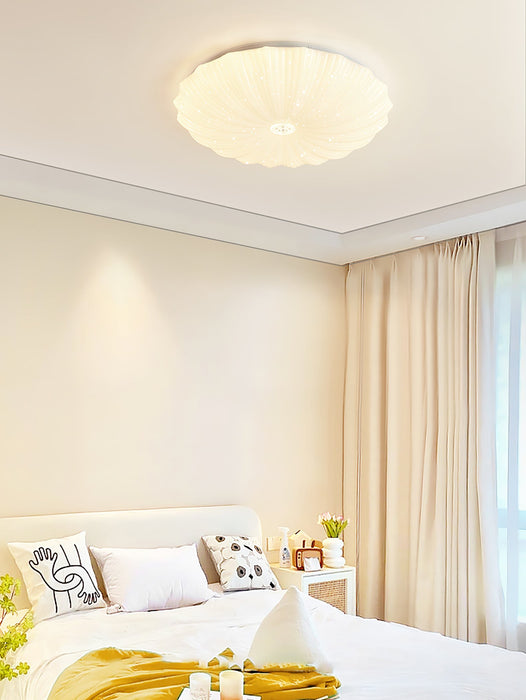 Acrylic Shell Round Ceiling Lamp
