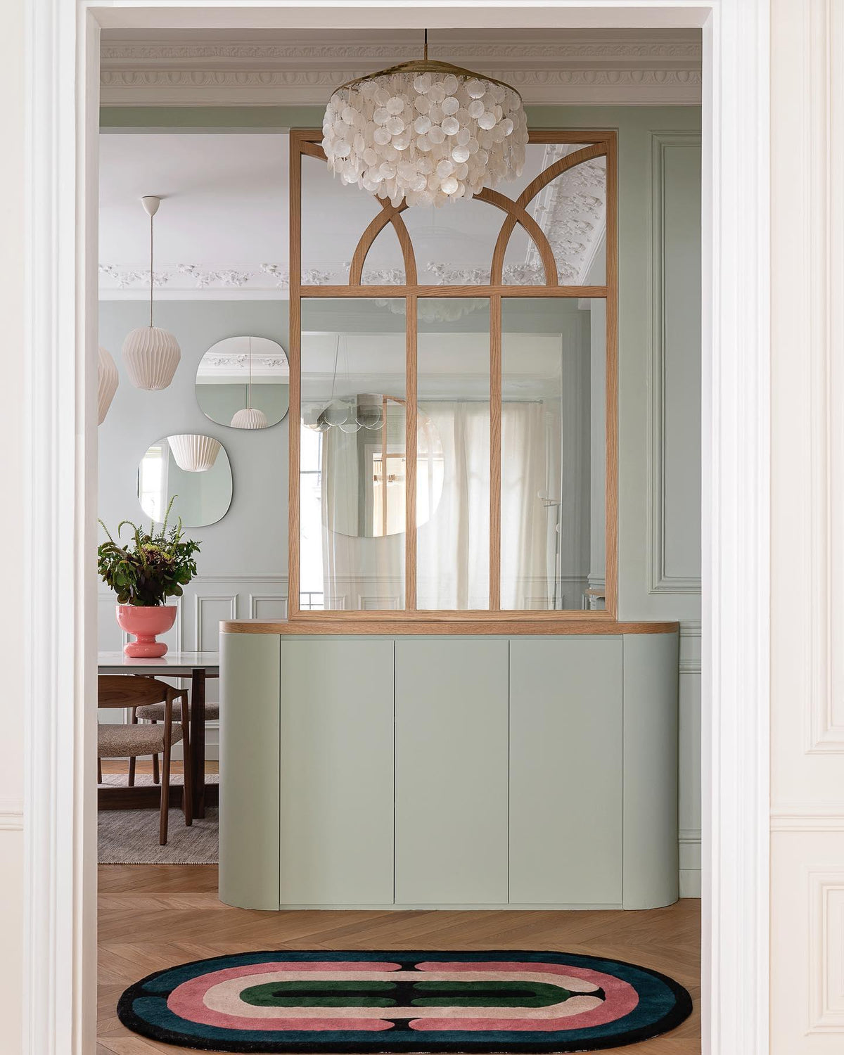 Shell Chandelier