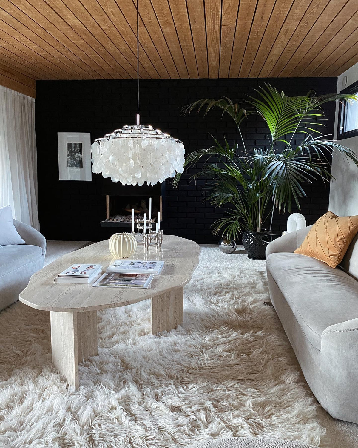 Shell Chandelier