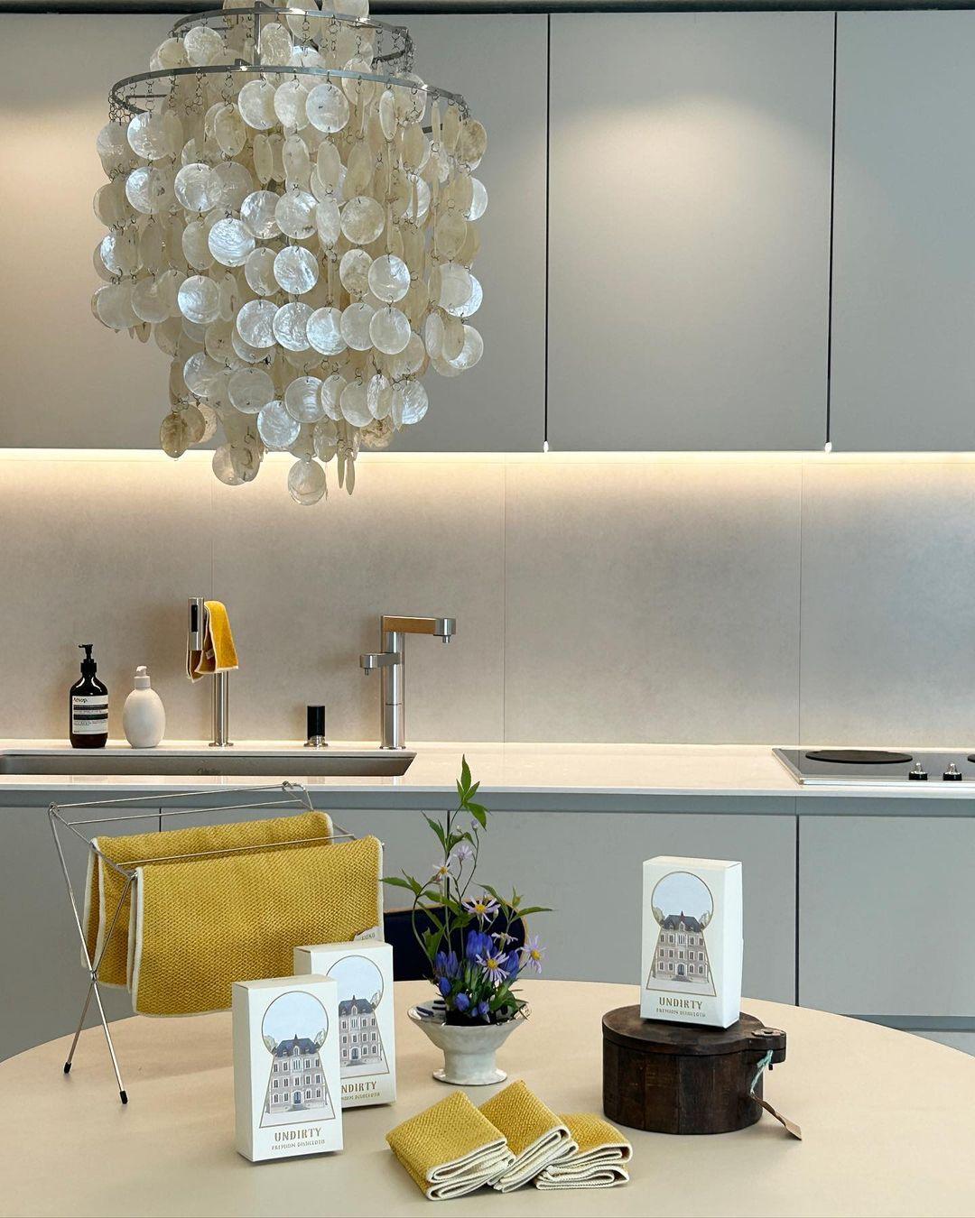 Shell Chandelier