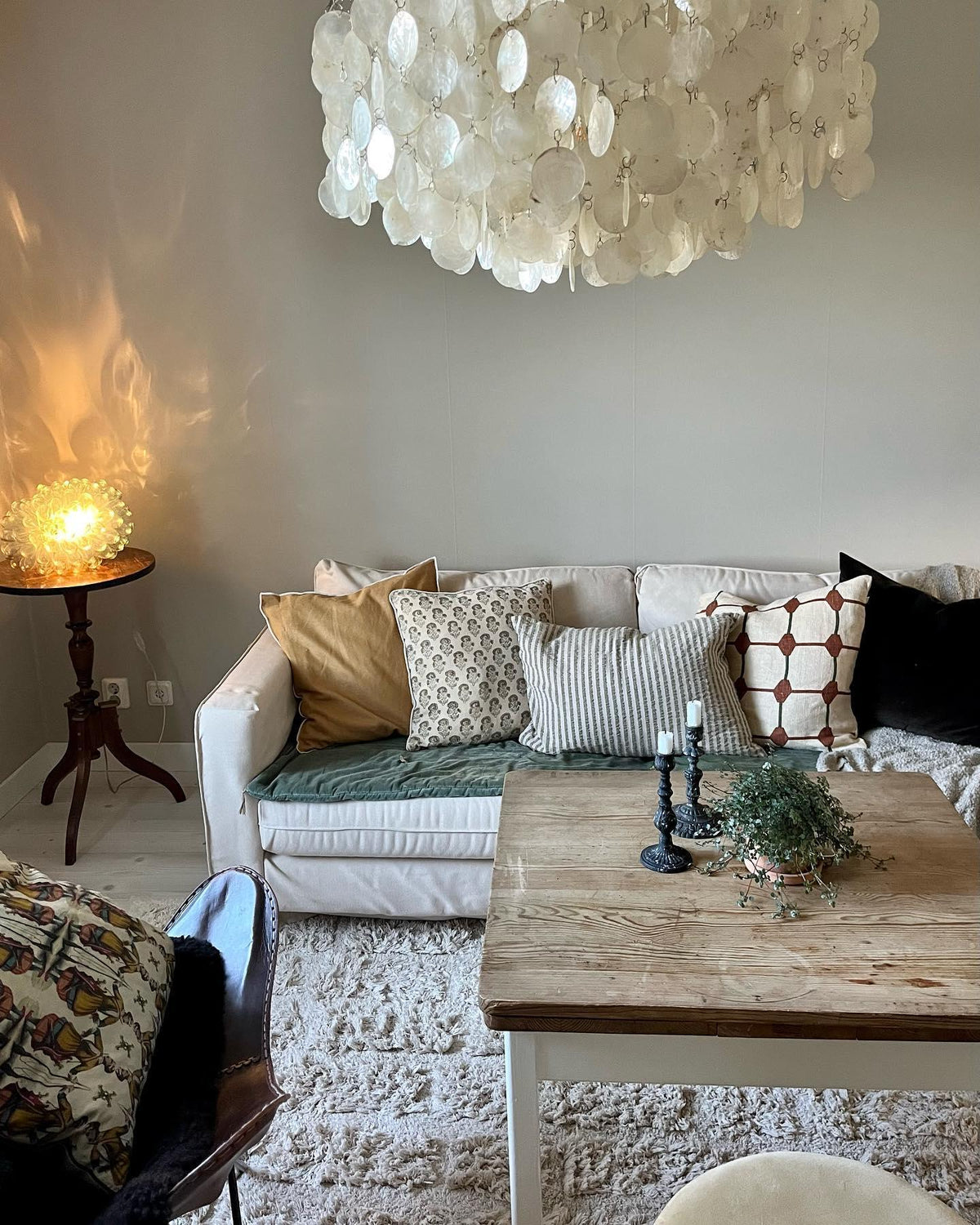 Shell Chandelier