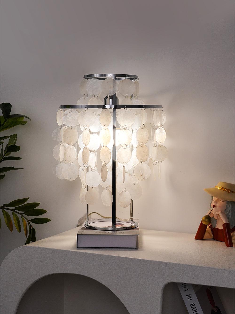 Shell Table Lamp 11.8"