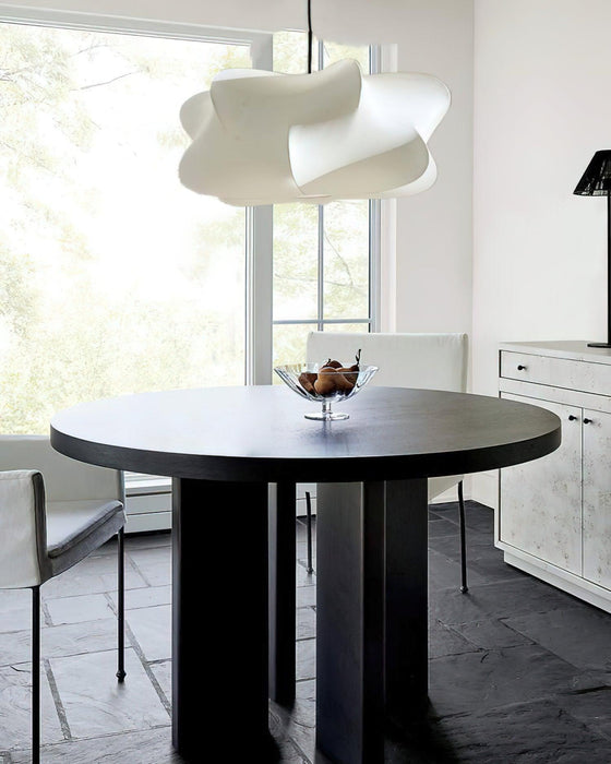 Silk Drum Pendant Light 19.7"