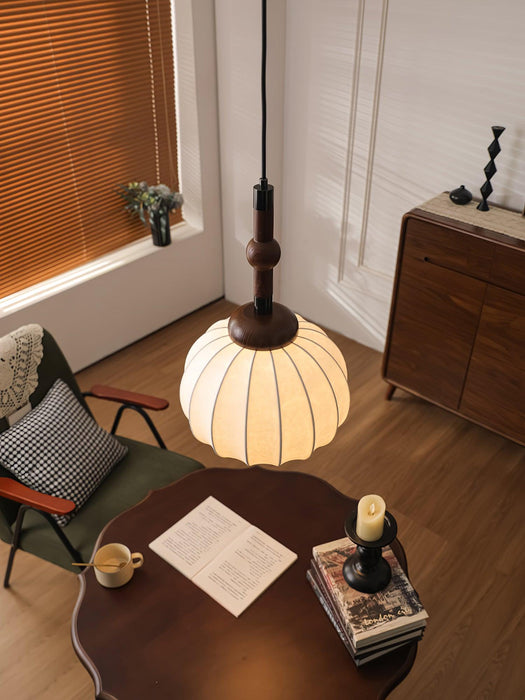 Silk Globe Pendant Lamp