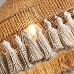 Small Bamboo Hat Pendant Lamp